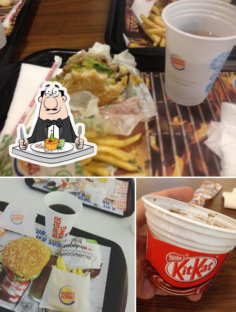 Platos en Burger King