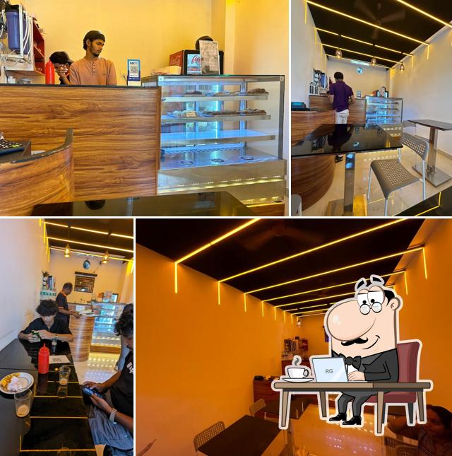 The interior of Cafe Emirathi