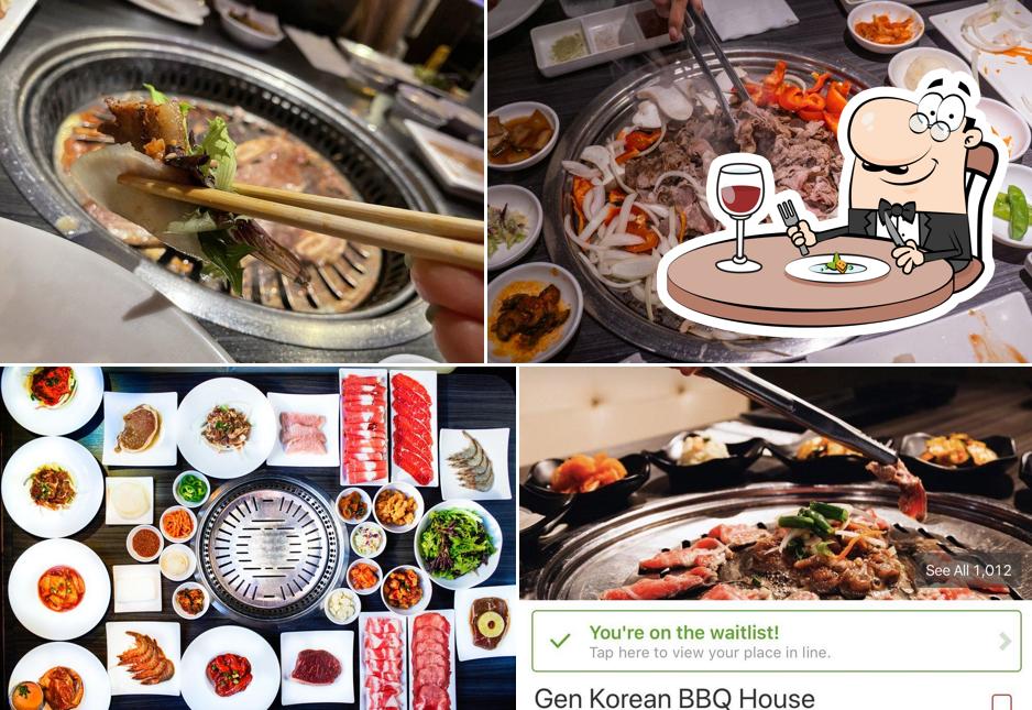Gen Korean BBQ in Corona Restaurant menu and reviews