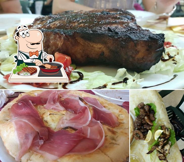 L'archetto Braceria & Pizzeria serve piatti di carne