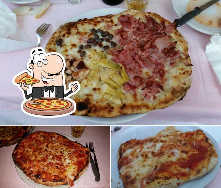 Get different kinds of pizza