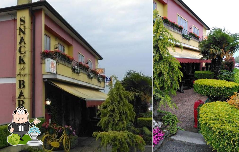 Gli esterni di Al Ponte • snack-bar