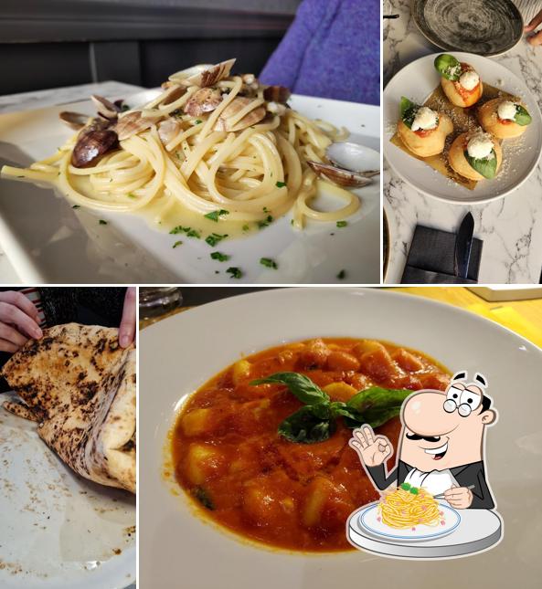 Spaghetti alla carbonara al Ristorante Pizzeria Bianco