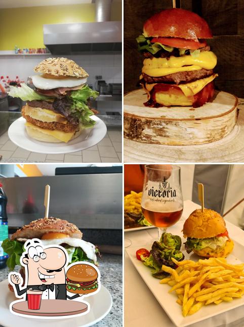 Commandez un hamburger à Chez ninie