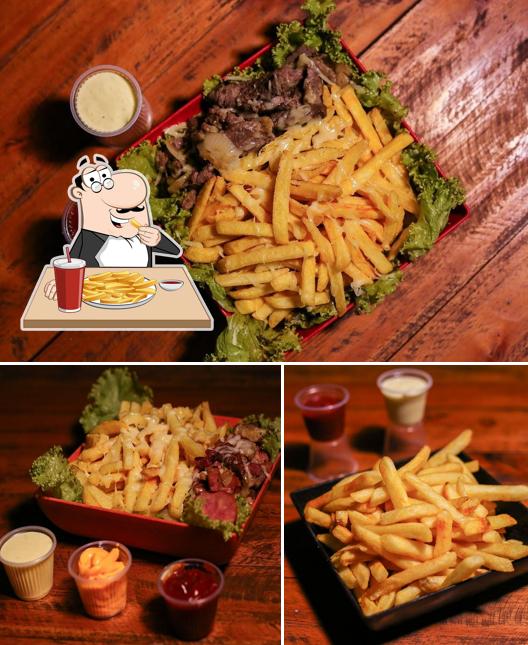 Batata frita em PRADO HAMBURGUERIA