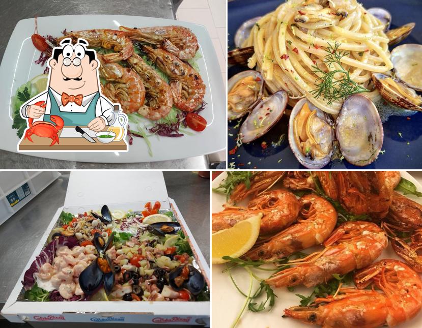 Prenditi la cucina di mare a Ristorante Pizzeria L'Aroma