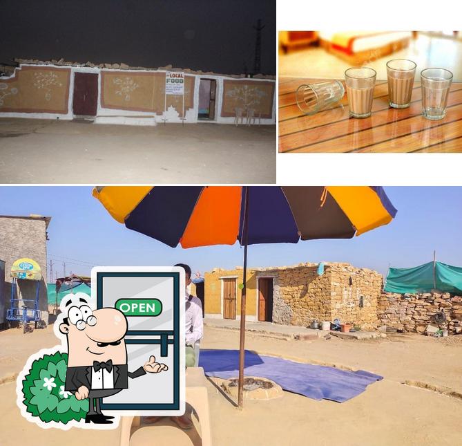 Among different things one can find exterior and beverage at The Local Food Restaurant - Best Restaurant in Jaisalmer