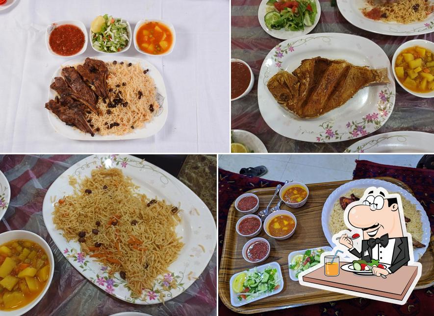 Еда в "مطعم أريان الأفغاني للرز البخاري"