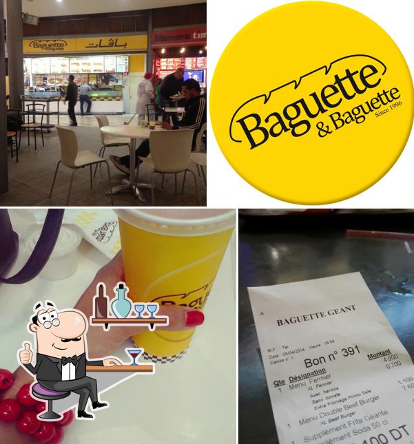 The interior of BAGUETTE & BAGUETTE