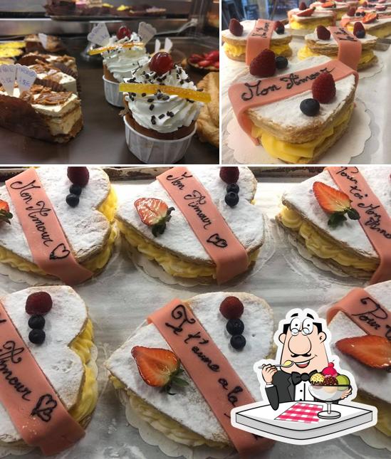 Profitez l'un des plats sucrés