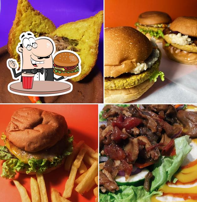 Отведайте гамбургеры в "Cozinha Yebá - Restaurante vegan & Delivery"