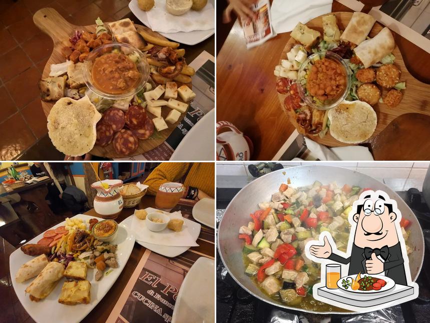 Cibo al El Pajaro - Cucina Spagnola e Greca