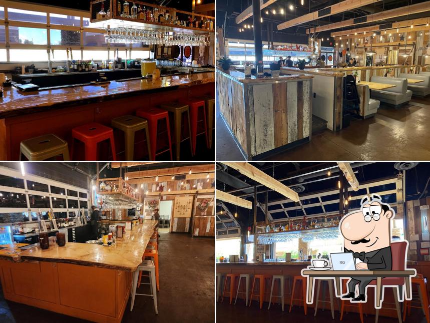 Check out how Hideout Steakhouse and BBQ looks inside