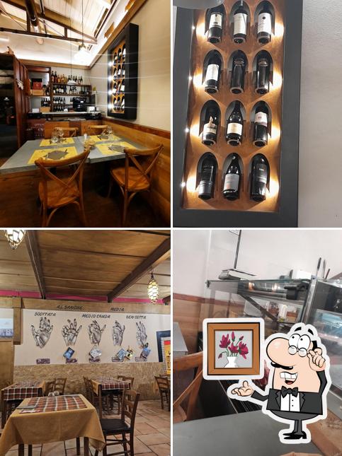 Gli interni di Cava18 Ristorante