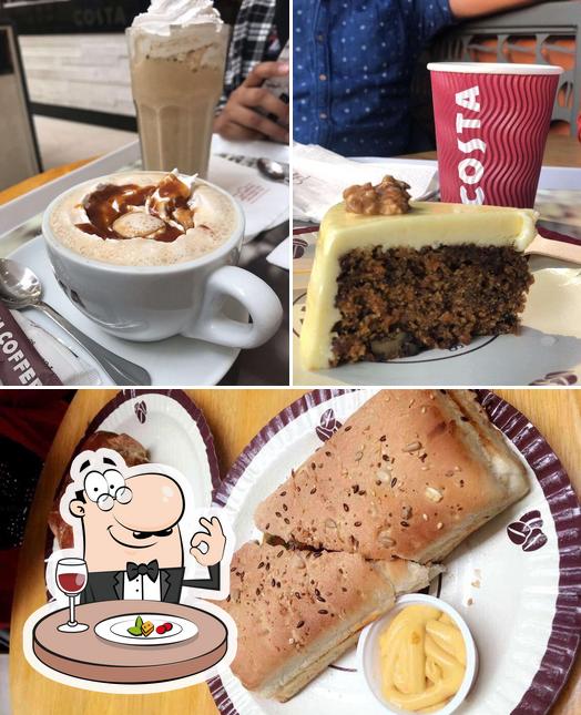 Food at Costa Coffee