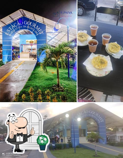 Entre diferentes coisas, exterior e comida podem ser encontrados no ESTAÇÃO GOURMET - VILA DO APEÚ