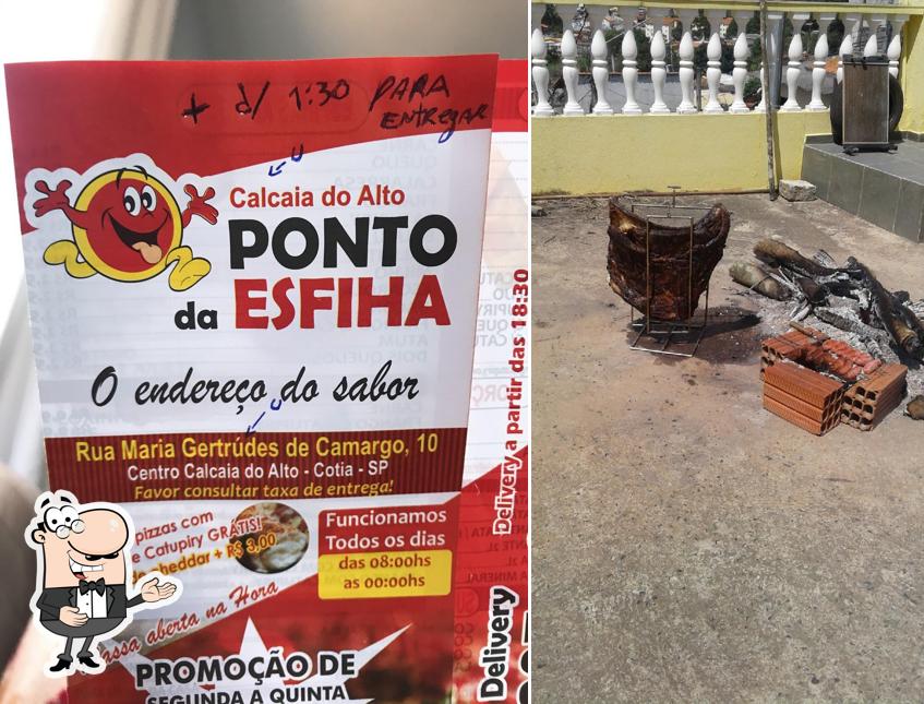 See the pic of Ponto Da Esfiha