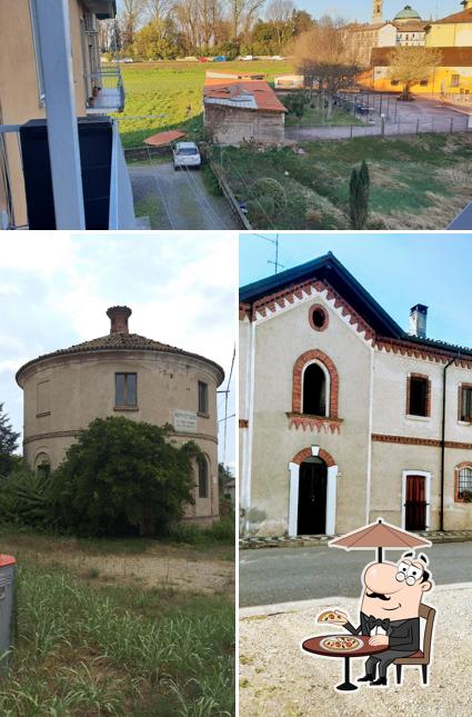 Goditi la vista dall'area esterna di Circolo Cooperativa E. Portalupi - Fraz.Sforzesca