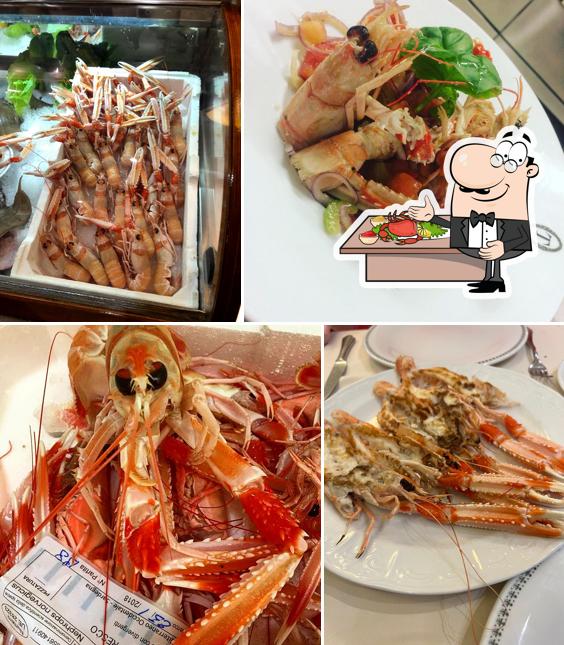 I clienti di Ristorante Tullio possono avere diversi prodotti di cucina di mare