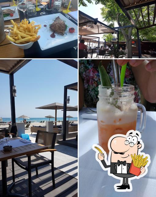 Commandez des frites à Bar de la Plage