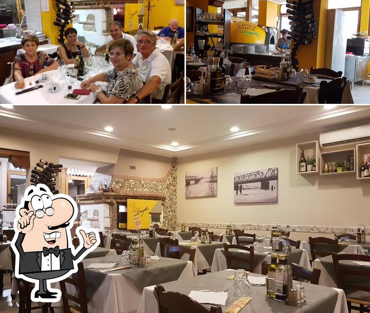 Gli interni di Trattoria Ai Bagordi Boara Pisani