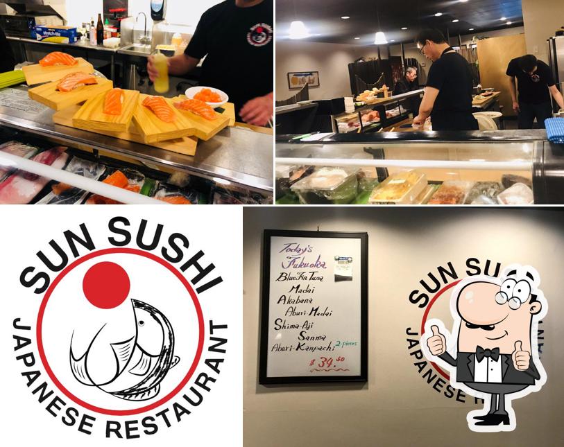 See this photo of Sun Sushi