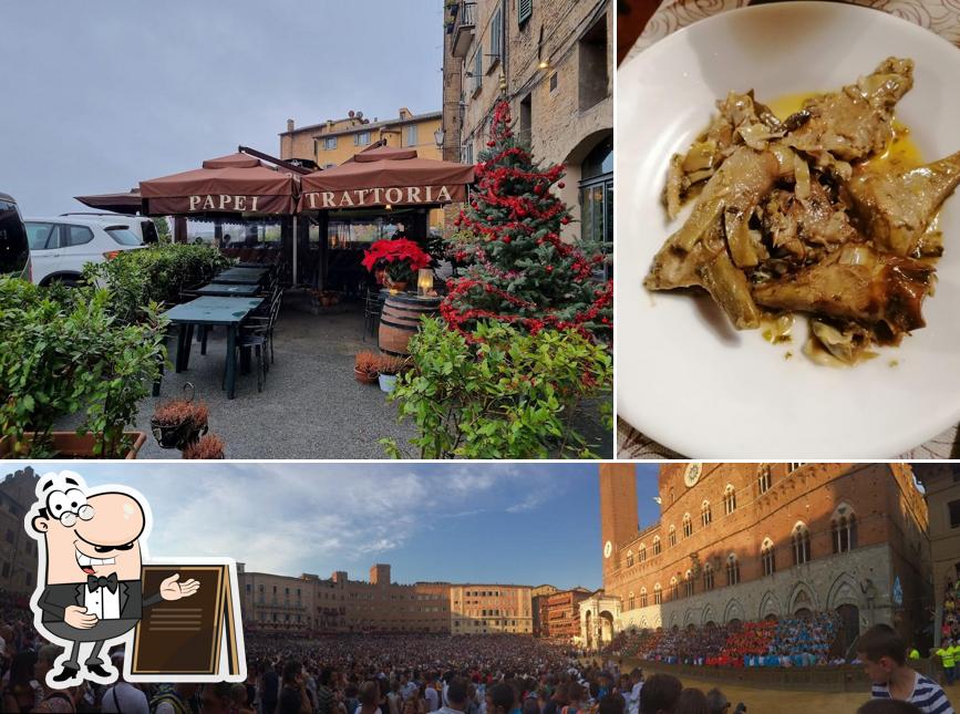 Gli esterni costituiscono una caratteristica importante di Antica Trattoria Papei