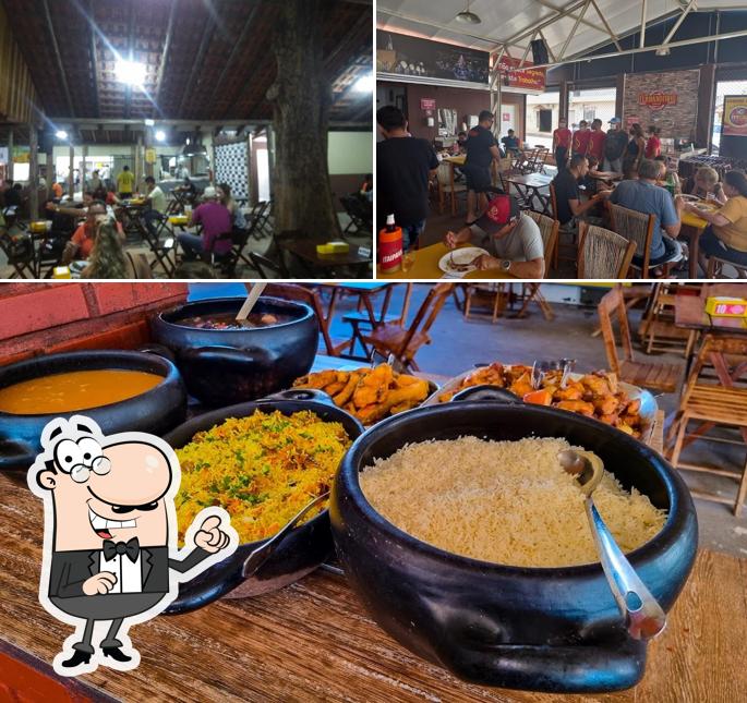 O interior do Fernandinho Espetos e Restaurante