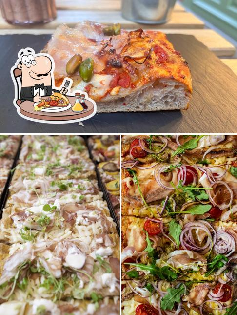 Elige entre diferentes modelos de pizza