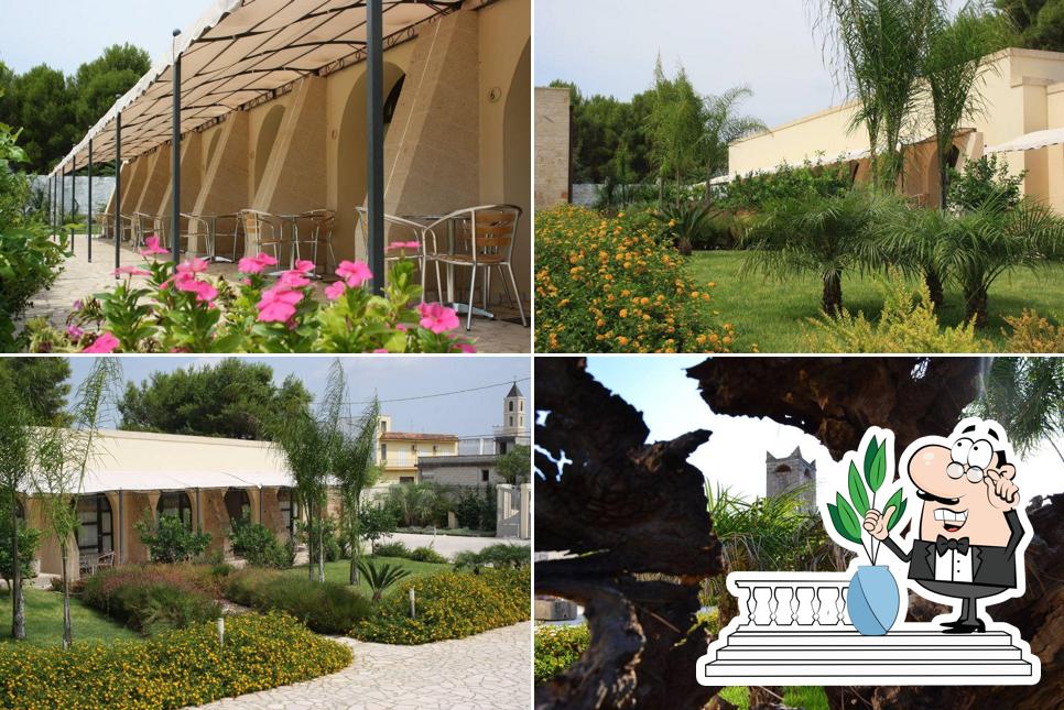 Gli esterni di Masseria La Porticella