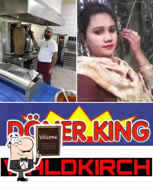 See this pic of Döner King Waldkirch