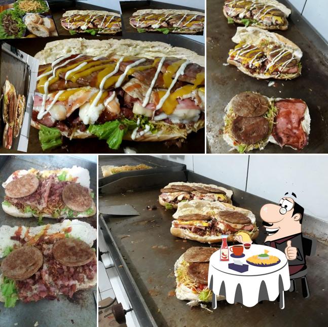 Experimente um hambúrguer no Ponto Ge Lanches