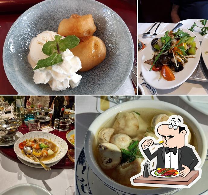 Еда в "Happy Buddha , chinesisches Restaurant"