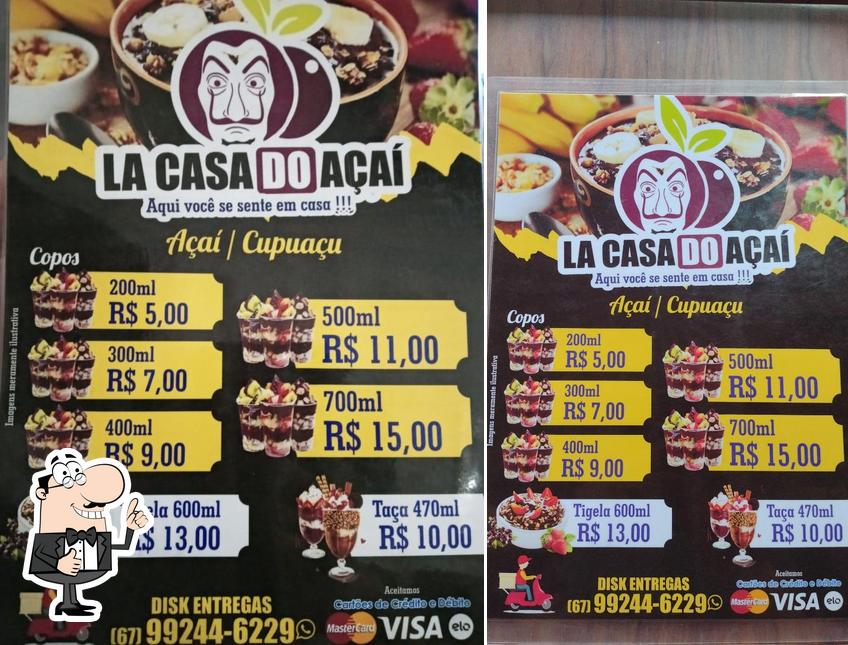See this pic of La Casa Do Açaí