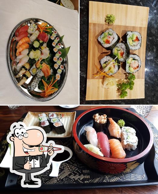 Les sushi sont offerts par Restaurant SUSHIYA