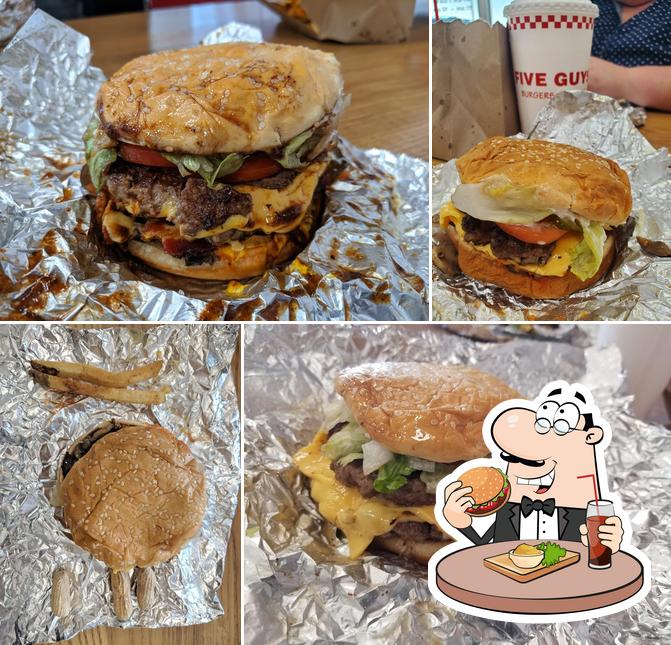 Five Guys, 4328 13th Ave S in Fargo Restaurant menu and reviews