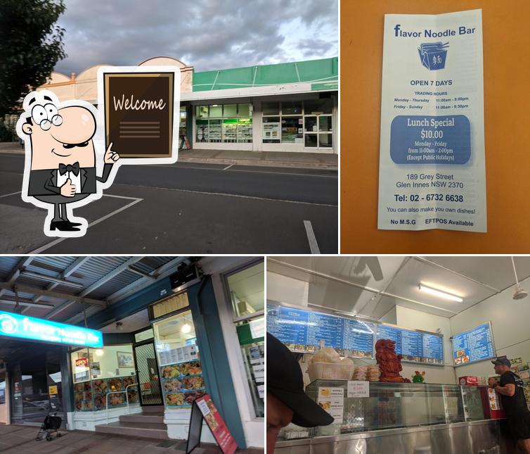 Flavour Noodle Bar in Glen Innes Restaurant menu and reviews