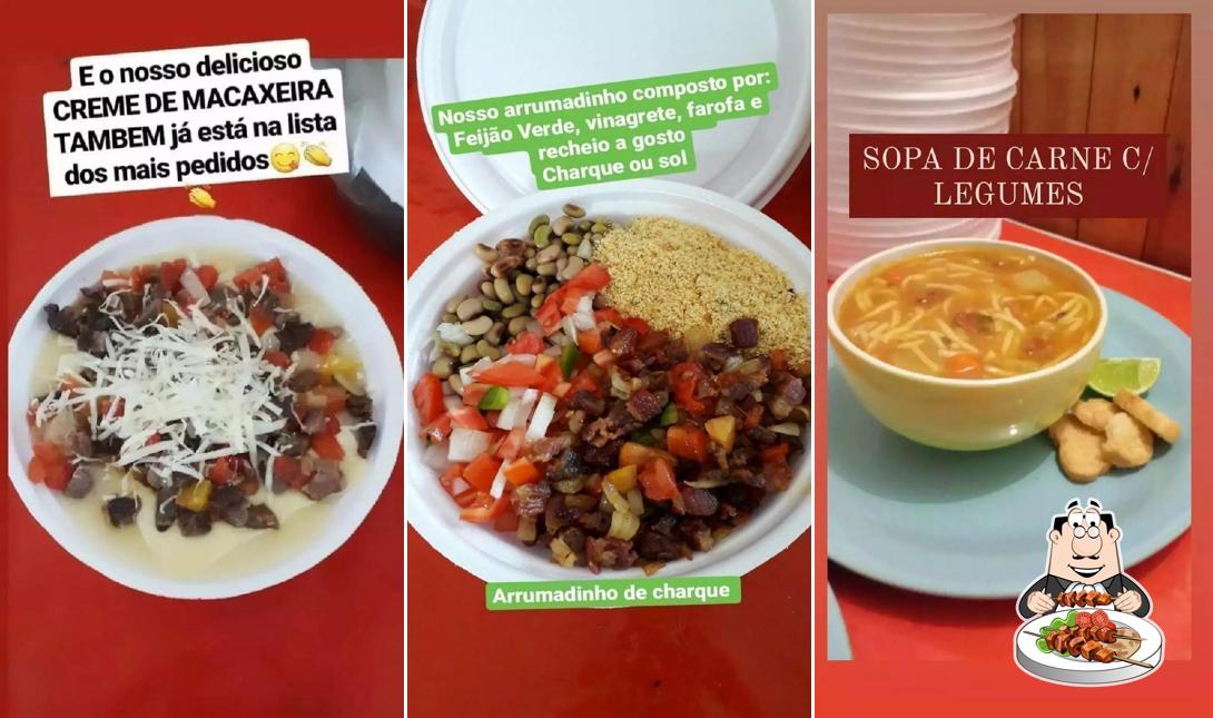 Comida em Soparia da Fabi