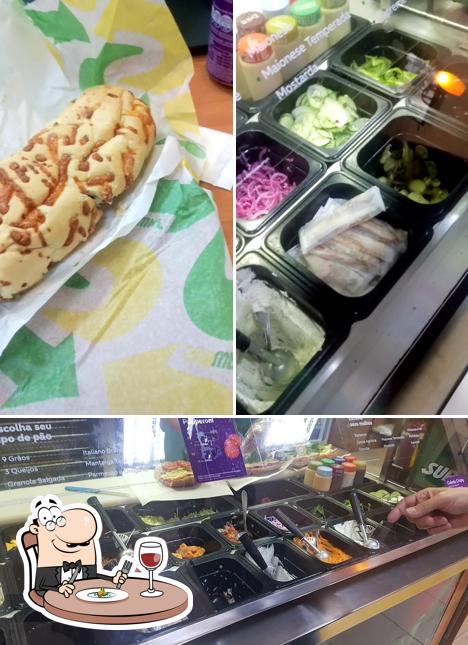 Comida em Subway