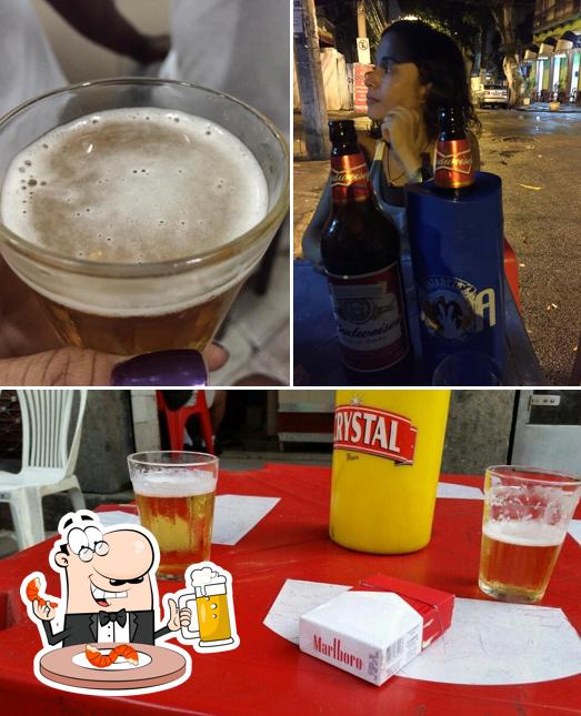 Bar do Fernandão fornece uma gama de cervejas