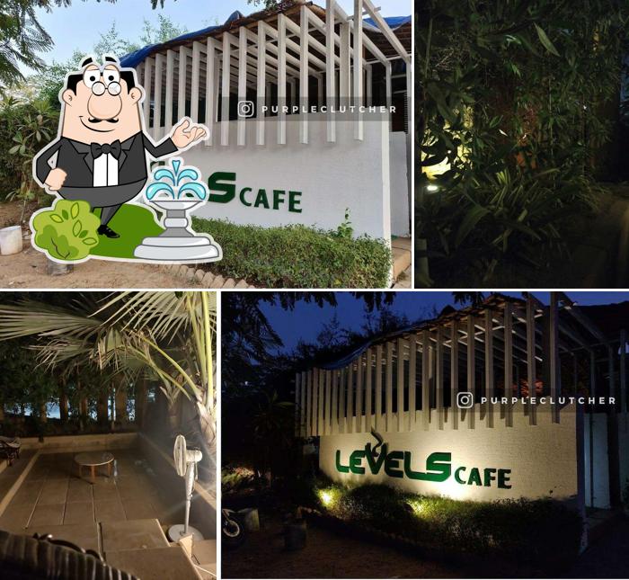 Check out how Cafe Levels looks outside