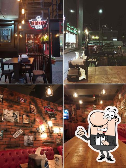 Check out how Firefly Burger looks inside