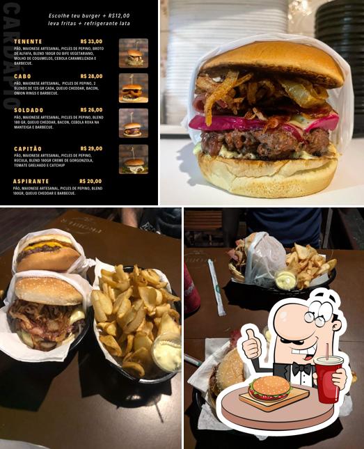 Experimente um hambúrguer no GENERAL BURGER