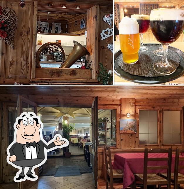 Ristorante Pizzeria AL TROMBONE si caratterizza per la interni e birra