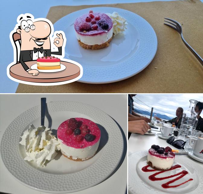 Cheesecake al Marconi Beach Stresa