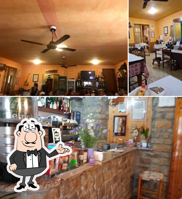 Gli interni di Trattoria Serena di Borghi Quinto