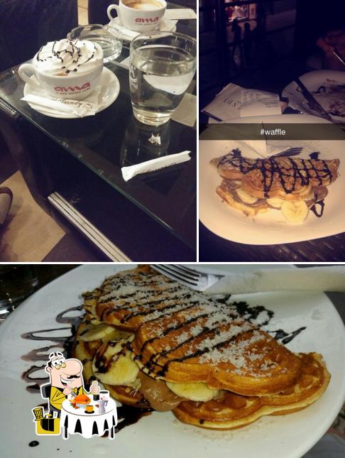 Food at Trendy Caffe