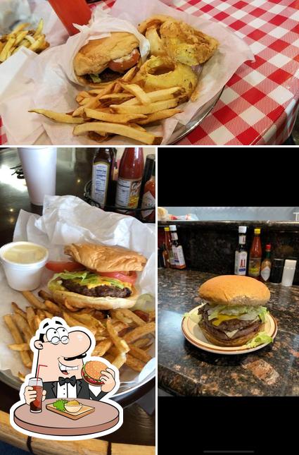Try out a burger at Cliff's Hamburger Grill