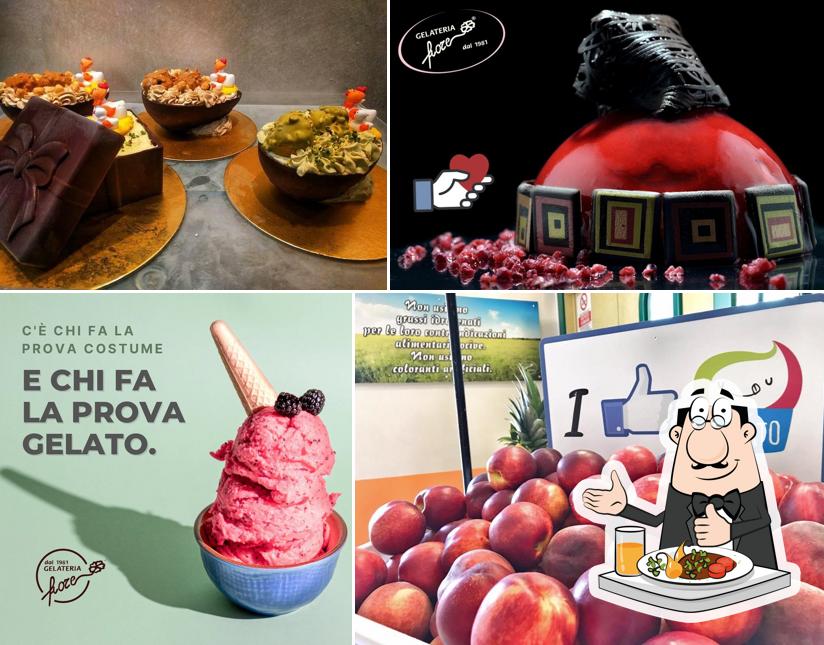 Platti al Gelateria Fiore