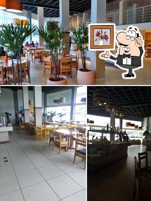 The interior of Restaurante Vilabella